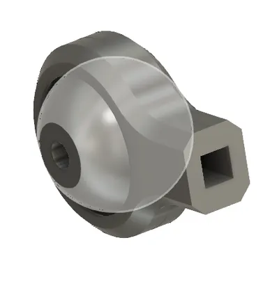 Fusion model of the ball joint.