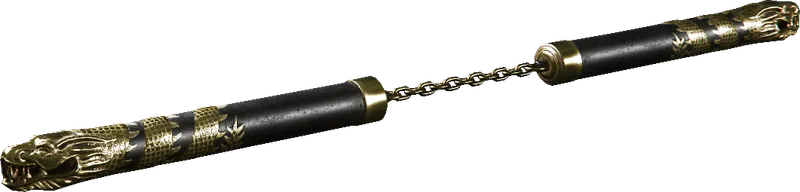 The in-game model of the nunchucks my neighbor's son wanted.