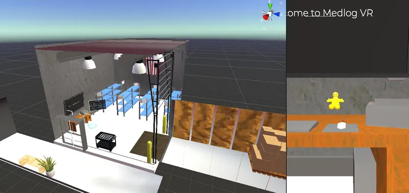 V1 set up in Unity