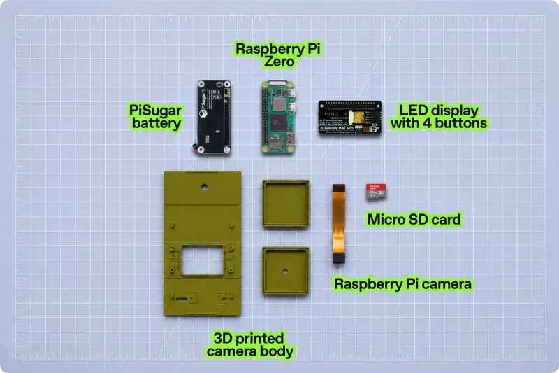 Photo of an earlier version of the design with snap on ends and print-in-place buttons (Photo by Taylor Tabb @ OpenAI)