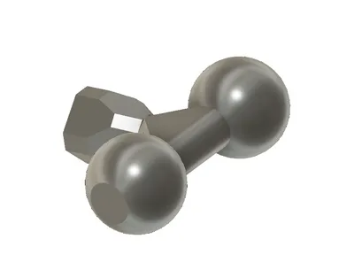 Ball joint caps for the potentiometers.