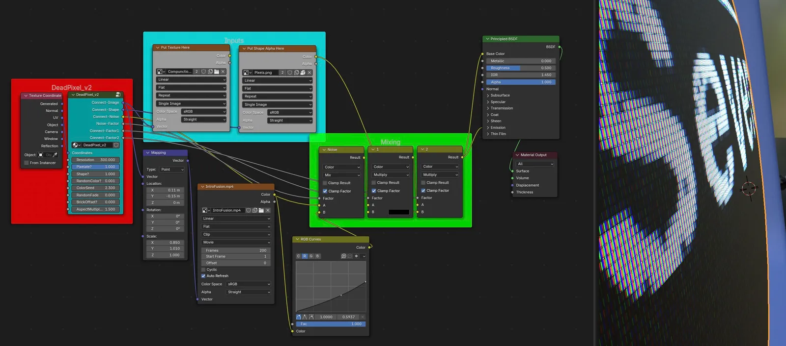 Pixel Shader for the screen effect