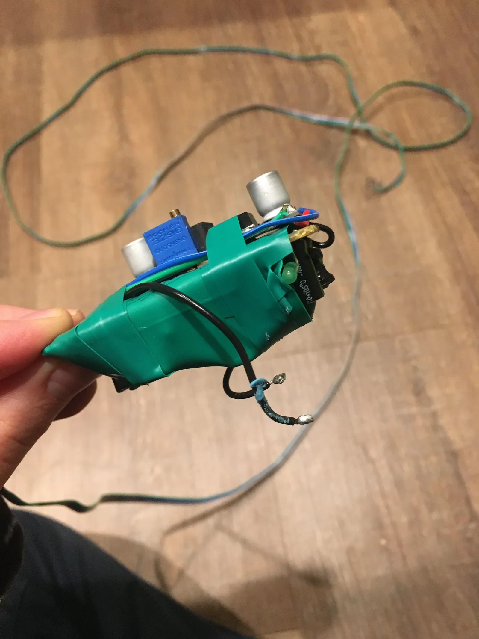Modified power adaptor.