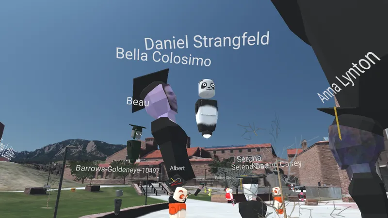 Screenshot from the final event.