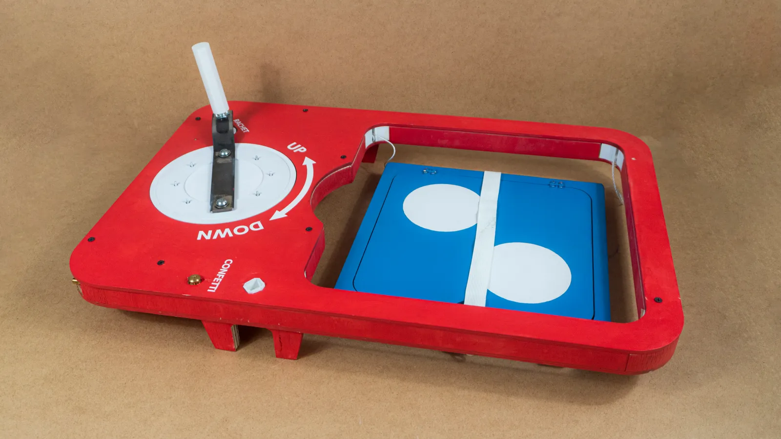 Version 2: Laser-cut plywood with all the fixin's